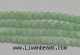 CMS401 15.5 inches 4mm round green moonstone beads wholesale