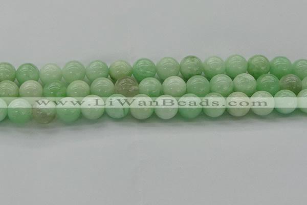 CMS413 15.5 inches 10mm round green moonstone beads wholesale