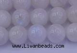 CMS643 15.5 inches 10mm round white moonstone beads wholesale