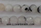 CMS801 15.5 inches 6mm faceted round white moonstone beads