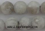 CMS803 15.5 inches 10mm faceted round white moonstone beads