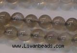 CMS851 15.5 inches 6mm round natural black moonstone beads