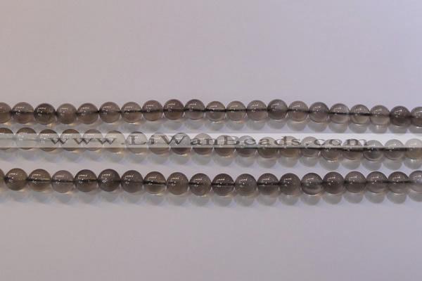 CMS859 15.5 inches 8mm round A grade natural black moonstone beads