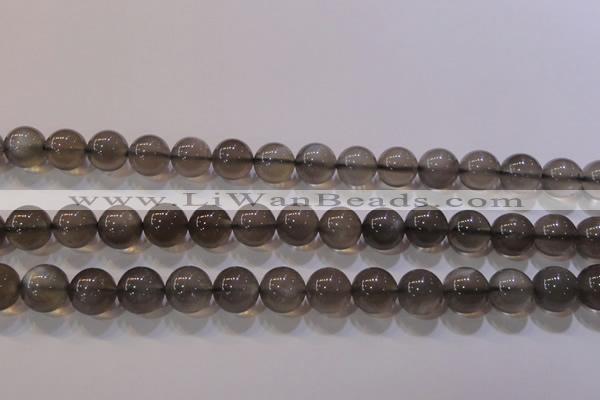 CMS860 15.5 inches 10mm round A grade natural black moonstone beads