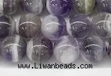 CNA1155 15.5 inches 6mm round natural dogtooth amethyst beads