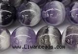 CNA1157 15.5 inches 10mm round natural dogtooth amethyst beads