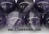 CNA1158 15.5 inches 12mm round natural dogtooth amethyst beads