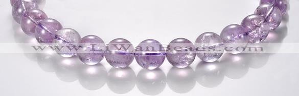 CNA12 15mm round A- grade natural amethyst beads Wholesale