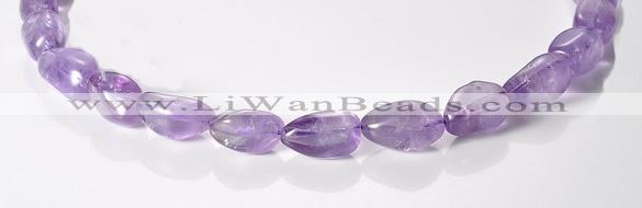 CNA18 16 inch freeform A- grade natural amethyst beads Wholesale