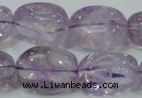 CNA204 15.5 inches 18*25mm nugget natural amethyst beads