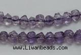 CNA39 15.5 inches 6*9mm pig-shaped grade A natural amethyst beads