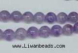 CNA401 15.5 inches 6mm round natural lavender amethyst beads