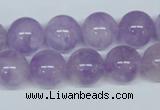 CNA405 15.5 inches 16mm round natural lavender amethyst beads