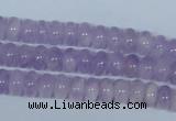 CNA407 15.5 inches 3*6mm rondelle natural lavender amethyst beads