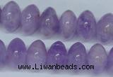 CNA409 15.5 inches 10*16mm rondelle natural lavender amethyst beads