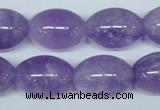 CNA415 15.5 inches 15*20mm rice natural lavender amethyst beads