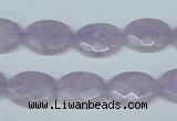 CNA455 15.5 inches 12*16mm faceted oval natural lavender amethyst beads