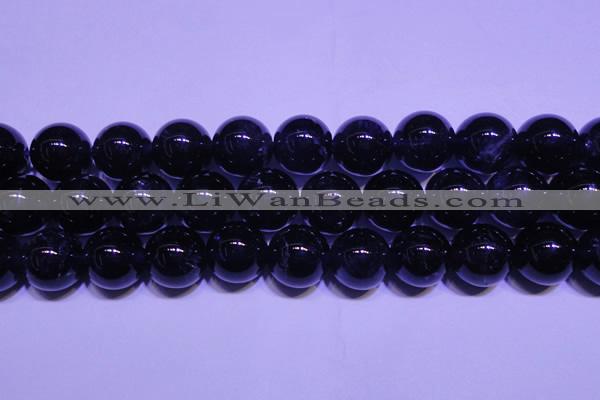 CNA556 15.5 inches 16mm round A grade natural dark amethyst beads