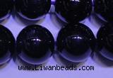 CNA573 15.5 inches 10mm round AAA grade natural dark amethyst beads