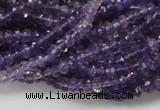 CNA59 15.5 inches 3*5mm faceted rondelle grade A natural amethyst beads