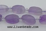 CNA722 15.5 inches 10*14mm oval amethyst gemstone beads wholesale