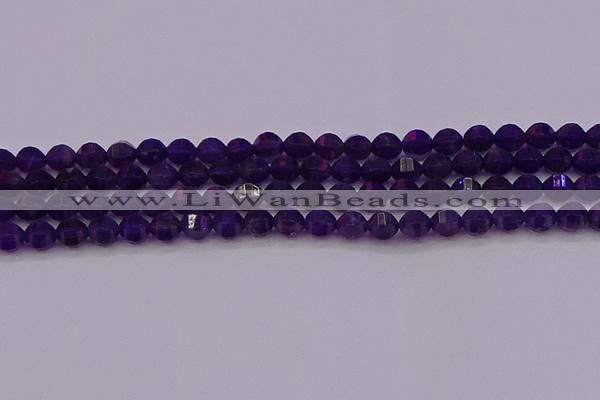 CNA931 15.5 inches 6mm pumpkin amethyst gemstone beads