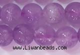 CNA953 15.5 inches 7mm round natural lavender amethyst beads