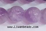 CNA955 15.5 inches 10mm round natural lavender amethyst beads