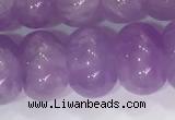 CNA972 15.5 inches 9*12mm faceted rondelle lavender amethyst beads