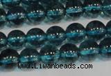 CNC422 15.5 inches 8mm round dyed natural white crystal beads