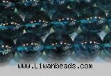 CNC424 15.5 inches 12mm round dyed natural white crystal beads