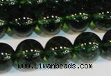 CNC444 15.5 inches 12mm round dyed natural white crystal beads