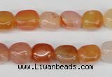 CNG06 15.5 inches 9*12mm nuggets agate gemstone beads