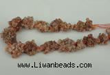 CNG1082 15.5 inches 20*25mm - 25*35mm nuggets red quartz beads