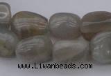 CNG1108 15.5 inches 10*14mm - 12*16mm nuggets moonstone beads