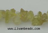 CNG1117 15.5 inches 8*12mm - 13*18mm nuggets lemon quartz beads