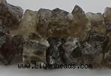 CNG1129 15.5 inches 8*12mm - 13*18mm nuggets smoky quartz beads