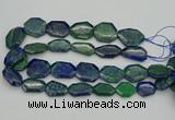 CNG1155 15.5 inches 20*25mm - 25*35mm freeform chrysocolla beads