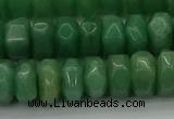 CNG1184 15.5 inches 6*14mm - 8*14mm nuggets green aventurine beads