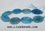 CNG1214 15.5 inches 25*40mm - 30*45mm freeform agate beads