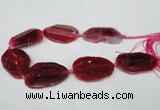 CNG1220 15.5 inches 30*45mm - 40*55mm freeform agate beads