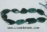 CNG1233 15.5 inches 20*35mm - 35*45mm freeform agate beads