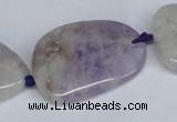 CNG1427 15.5 inches 20*30mm - 35*45mm freeform lavender amethyst beads