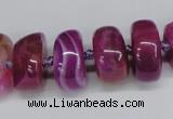 CNG1448 15.5 inches 10*14mm - 12*20mm nuggets agate gemstone beads