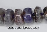 CNG1453 15.5 inches 8*20mm - 10*20mm nuggets agate gemstone beads