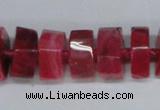 CNG1480 15.5 inches 10*15mm - 12*22mm nuggets agate gemstone beads