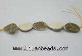 CNG1528 8 inches 22*30mm - 25*35mm freeform agate beads