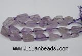 CNG1704 15.5 inches 15*20mm - 18*35mm nuggets amethyst beads