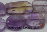 CNG1724 15.5 inches 18*25mm - 20*30mm freeform ametrine beads