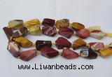 CNG1730 15.5 inches 15*20mm - 20*30mm nuggets mookaite beads